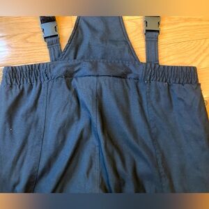 NORDICA Mens XL Outdoor Black Ski bibs with removable suspenders
